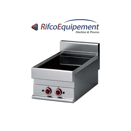 Cuisinière électrique vitrocéramique 2 foyers -Top-