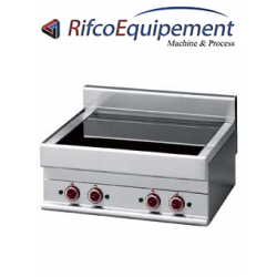 Cuisinière électrique vitrocéramique 4 foyers -Top-