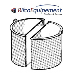 Panier pour marmite 2x 1/2 50 litres