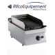 Grill pierre de lave gaz, grille en fonte 1/2 mod -TOP-