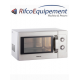 Micro-ondes professionnel inox, mécanique, 1050 W (26 Lt)