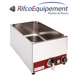 Bain Marie de table électrique GN 1/1 - 150 mm + robinet