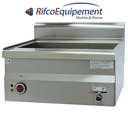 Bain-marie électrique 1 x GN 1/1 + 2 x GN 1/4 - Top